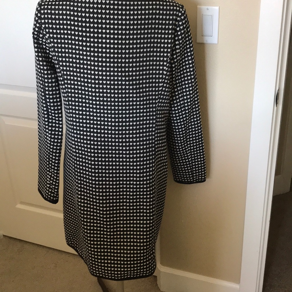Jacket with tiny heart pattern. - Picture 3 of 4